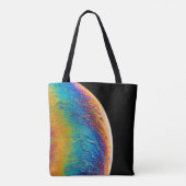 数々の色惑星絵画液 トートバッグ (裏面)