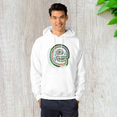 数々の色文字E抽象芸術モダンタイポグラフィ パーカ