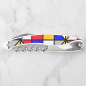 数々の色正方形 ソムリエナイフ (裏面)