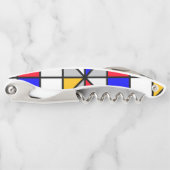 数々の色正方形 ソムリエナイフ (正面)