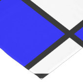 数々の色正方形 ロングテーブルランナー (コーナー)