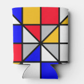 数々の色正方形 缶クーラー (裏面)