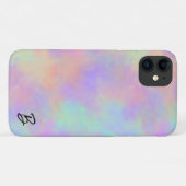 数々の色水彩電話ケパーソナライズされたース Case-Mate iPhoneケース (裏面(横))