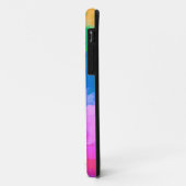 数々の色水色抽象芸術背景#2 Case-Mate iPhoneケース (裏面/左)