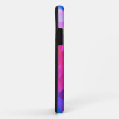 数々の色水色抽象芸術背景#2 Case-Mate iPhoneケース (裏面/右)