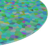 数々の色紙吹雪デザイン     カッティングボード (角)