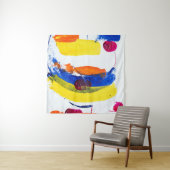 数々の色絵画の タペストリー (インサイチュ(横))