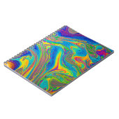 数々の色絵画の ノートブック (左側)