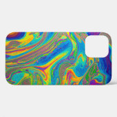数々の色絵画の Case-Mate iPhoneケース (裏面 (横))