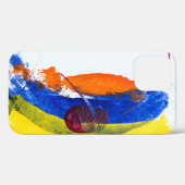 数々の色絵画の Case-Mate iPhoneケース (裏面 (横))