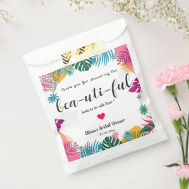 数々の色葉ブライダルシャワー フェイバーバッグ