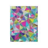 数々の色角柱三角形カラフル ノートパッド (回転)