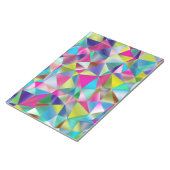 数々の色角柱三角形カラフル ノートパッド (アングル)