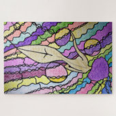 数々の色風抽象芸術アモダンート ジグソーパズル (横)