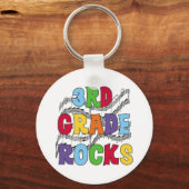 数々の色3等級岩 キーホルダー (正面)