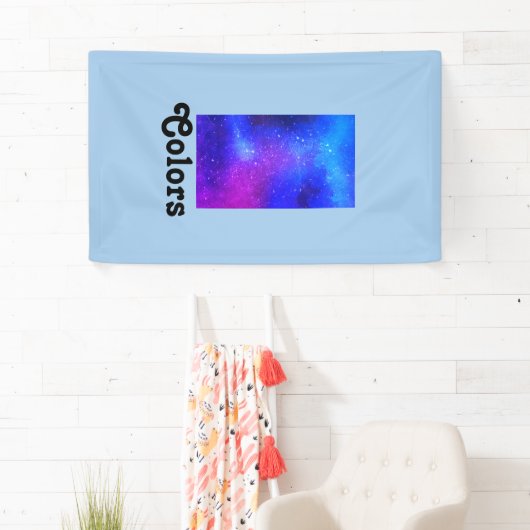 数々の色Tシャツ 横断幕 (インサイチュ)