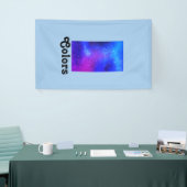 数々の色Tシャツ 横断幕 (トレードショー)