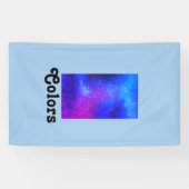 数々の色Tシャツ 横断幕 (横)