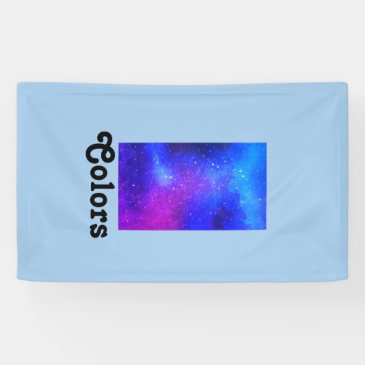 数々の色Tシャツ 横断幕 (横)