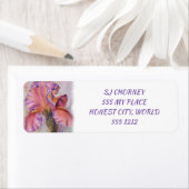 数々の虹彩フローラ ラベル (インサイチュ)