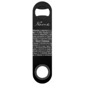 数々の言語メリークリスマスサンダー_コーブ スピード栓抜き (正面)