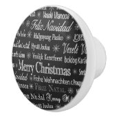 数々の言語メリークリスマスサンダー_コーブ セラミックノブ (右)