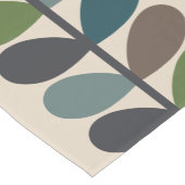 数々の離れ数々のStem Kingfischer ショートテーブルランナー (コーナー)