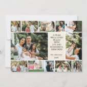 数々の12年モダン初のフォトカード シーズンカード (正面)