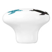 数々の – カラーウミガメサンダー_コーブ セラミックノブ (側面)