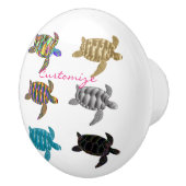 数々の – カラーウミガメサンダー_コーブ セラミックノブ (右)