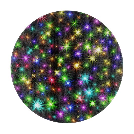 数々の – カラークリスマススターレイズ–57191 カッティングボード (正面)