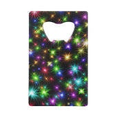 数々の – カラークリスマススターレイズ–57191 クレジットカード栓抜き (裏面)