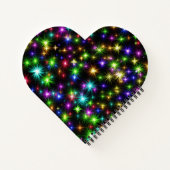 数々の – カラークリスマススターレイズ–57191 ノートブック (裏面)