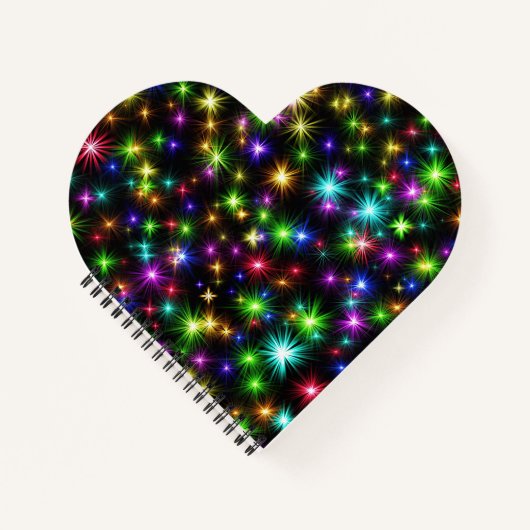 数々の – カラークリスマススターレイズ–57191 ノートブック (正面)