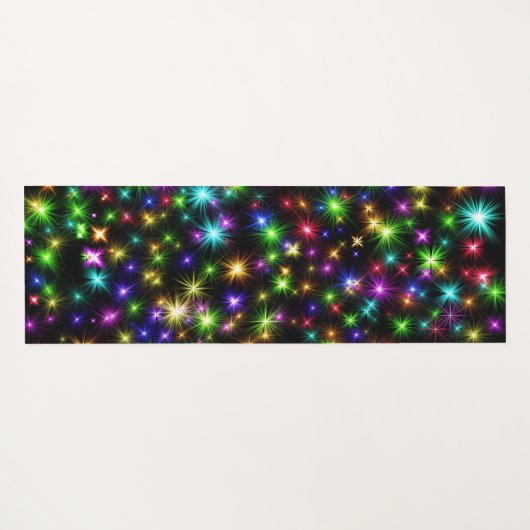 数々の – カラークリスマススターレイズ–57191 ヨガマット (裏面(横))