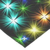 数々の – カラークリスマススターレイズ–57191 ロングテーブルランナー (コーナー)