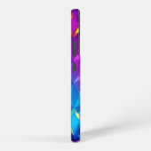 数々の – カラーダイヤモンドパターンモバイル SAMSUNG GALAXYケース (右側面)