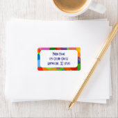 数々の – カラー円とドット ラベル (インサイチュ)