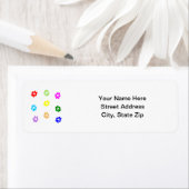 数々の – カラー印刷 ラベル (インサイチュ)