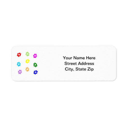 数々の – カラー印刷 ラベル (正面)