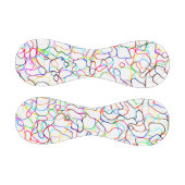 数々の – カラー曲線抽象芸術アート 野球ボール (パネル)