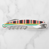 数々の – カラー水平ストライプ垂直 ソムリエナイフ (裏面)