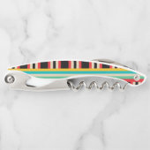 数々の – カラー水平ストライプ垂直 ソムリエナイフ (正面)