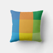 数々の – カラー – ポリエステル装飾用クッション16 x 16" クッション (裏面)