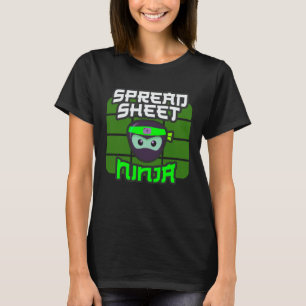 数々の – タスクCFO Accountant Analysis SPREADSHEET N Tシャツ