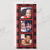 数々の – 写真コラージュ水牛プレイドクリスマス (正面)