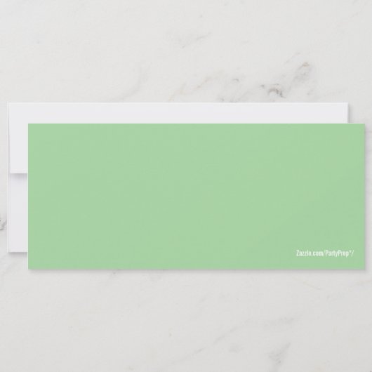 数々の-写真テンプレートスウィート16誕生日招待状 招待状 (裏面)