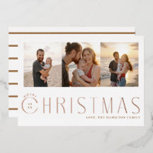 数々の – 写真メリークリスマスフォトカード