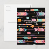 数々の – 色の矢印パターンThunder_Cove ポストカード (正面/裏面)