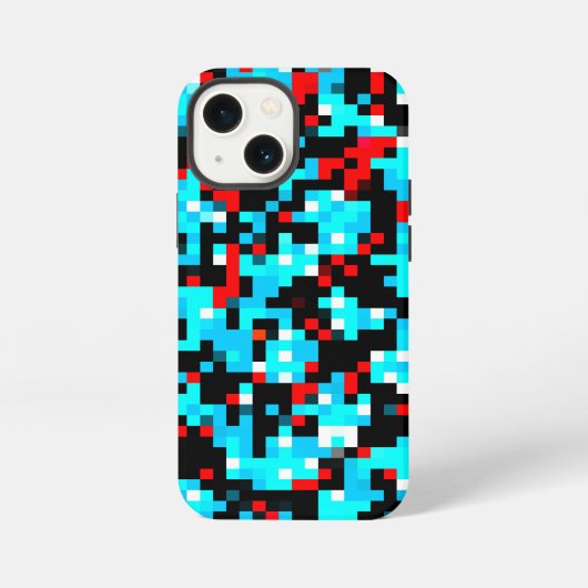 数々の – 色抽象芸術パターン iPhoneケース (裏面)